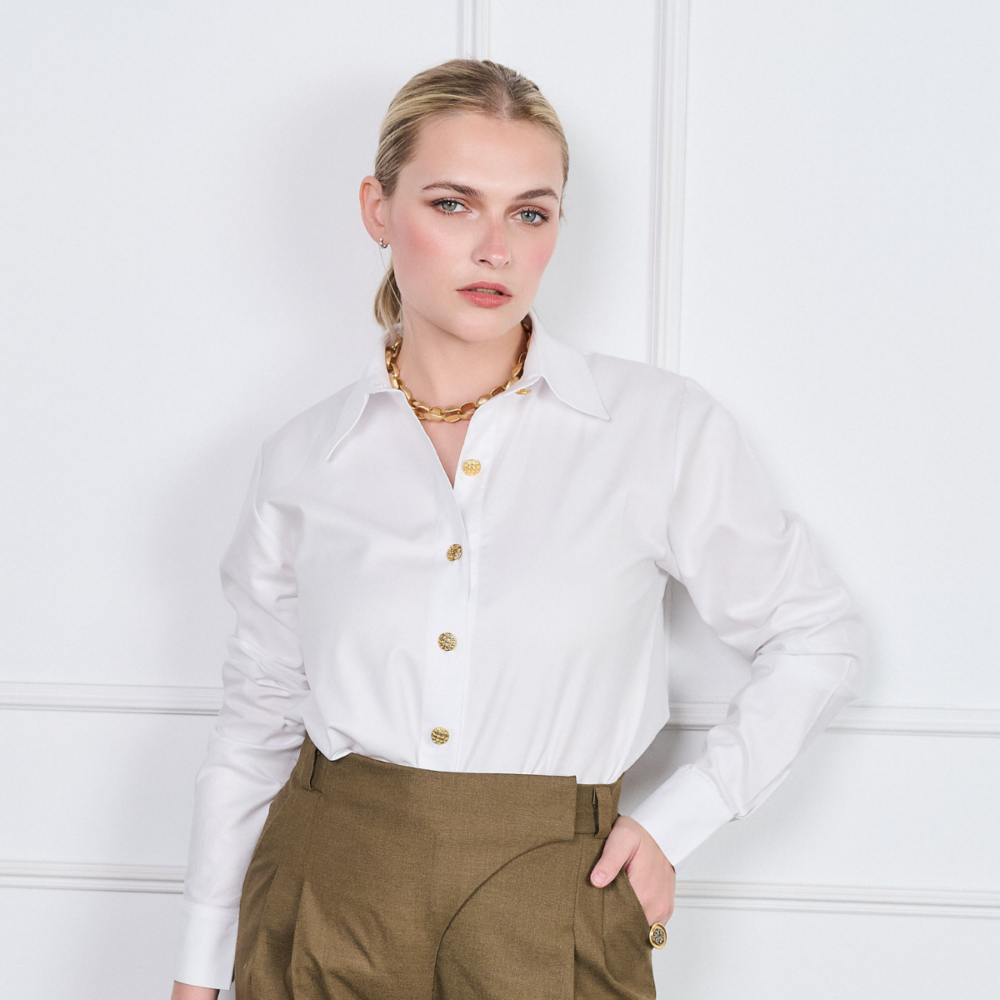 Camisa Alejandra Blanco