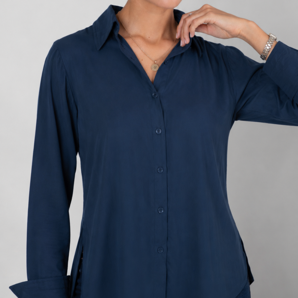 Camisa Alejandra Azul
