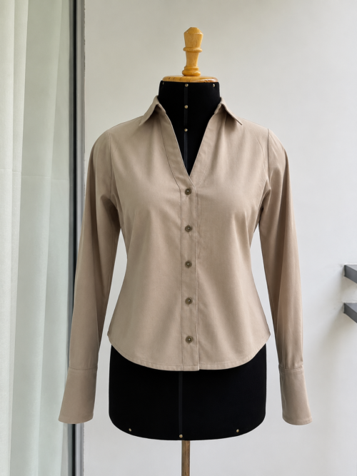 Blusa 20 de 20 Beige