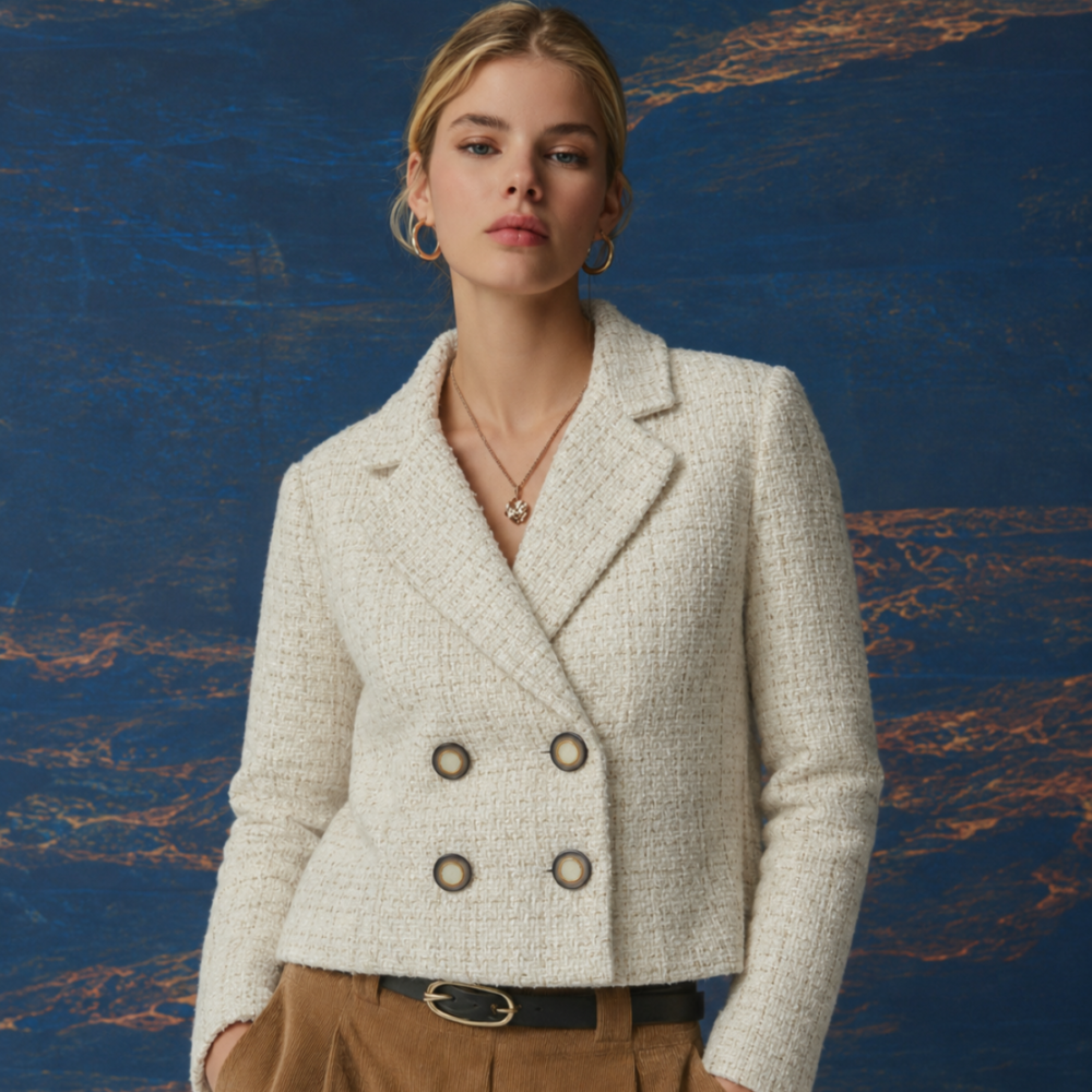 Chaqueta Lady Di - Vainilla